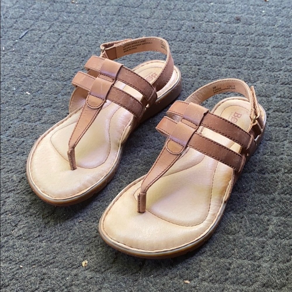 Born leather thong sandals